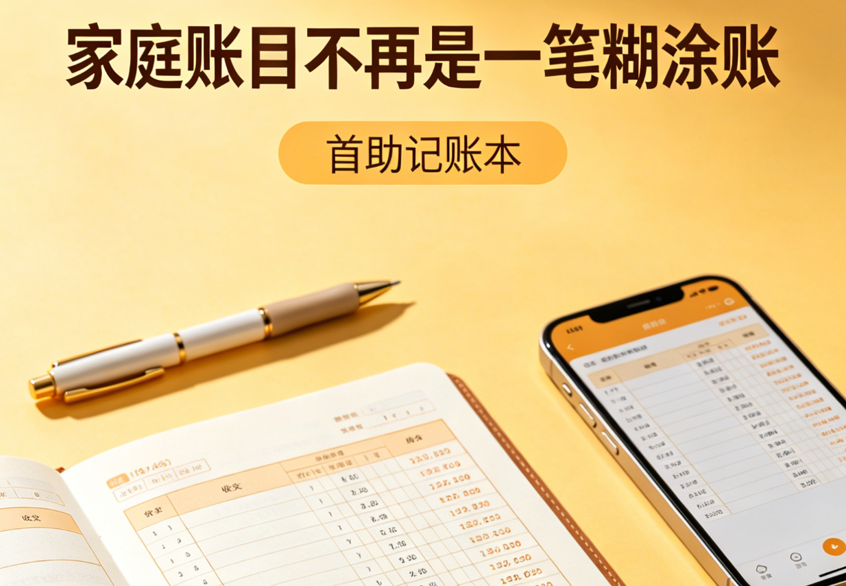 家庭账目不再是一笔糊涂账